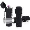 Rechargeable Travel Arc Lighter and Flashlight